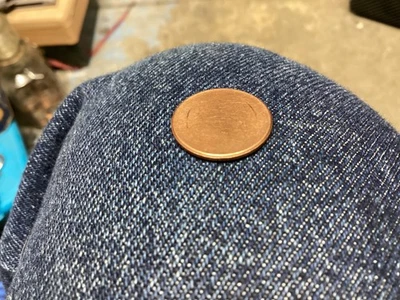 Lincoln Cent Penny  Error  Smooth Surface no markings copper round. - Image 1 of 4