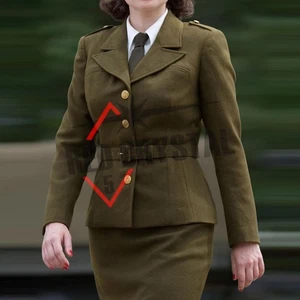 Olive Green Wool US Army Women's Reproduction Uniform - Picture 1 of 4