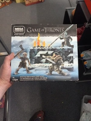 MEGA CONSTRUX SERIE NEGRA JUEGO DE TRONOS BATALLA MÁS ALLÁ DE LA PARED ¡TOTALMENTE NUEVO!!! Foto 1 de 2