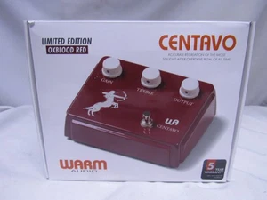Pedal Overdrive Warm Audio Edición Limitada Oxblood Red Centavo - Imagen 1 de 4