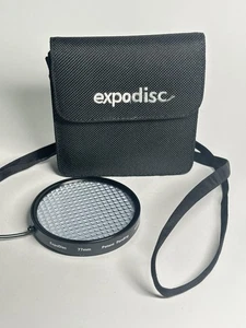 ExpoDisc 77mm Pro White Balance Filter with case - Picture 1 of 3
