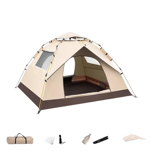Tienda de campaña plegable portátil impermeable automática fácil configuración para exteriores - Imagen 1 de 10