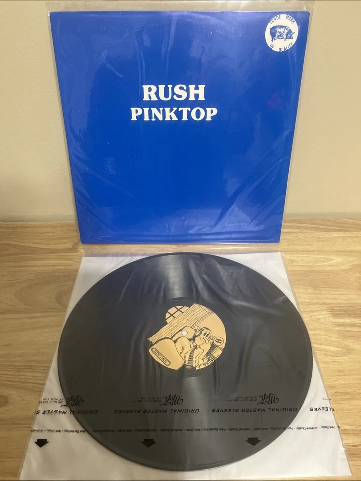 RUSH Pinktop Vinyl Record Rare Only 500 Copies, Very Rare - Image 1 of 4