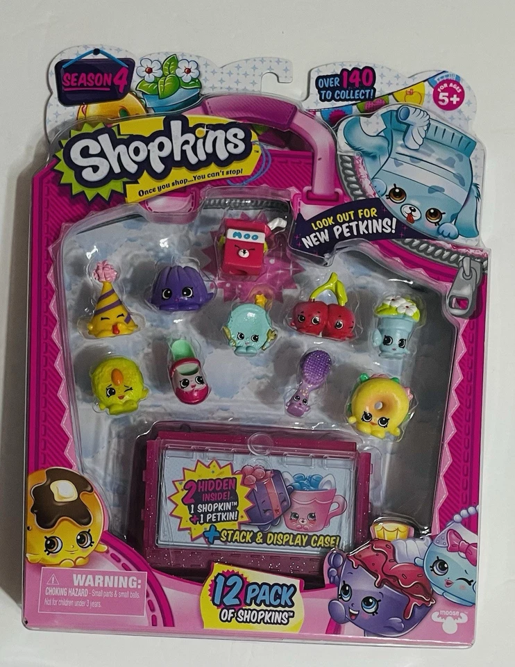 Shopkins Temporada 4! Nuevo paquete de 12 Shopkins nuevo en paquete Foto 1 de 1