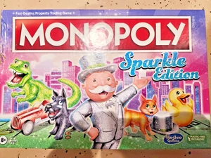 Hasbro Gaming Sparkle Edition Board Game, Family Games, with Glittery Tokens,... - Picture 1 of 5