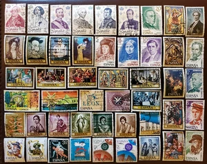 48 Briefmarken Spanien - Lot#31u - Bild 1 von 1