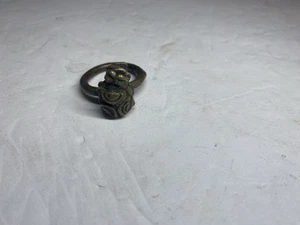 Vintage Brass Dogon Tribe Mali Region African Ring - Picture 1 of 6