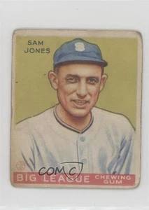 1933 Goudey Big League Chewing Gum R319 Sam Jones #81 Rookie RC - Picture 1 of 3