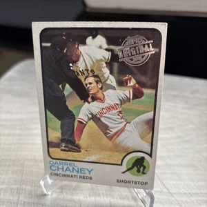 2015 Topps Originals Buybacks Darrel Chaney #1973 Topps #507 Cincinnati Reds - Foto 1 di 3