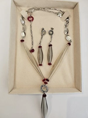 Completo collana con orechini Antica Murrina autentico Made in Italy. - Immagine 1 di 4