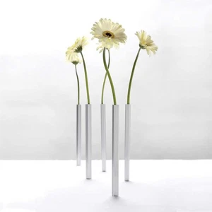 Magnetische Vase 5er Set silber PE543 - Bild 1 von 3