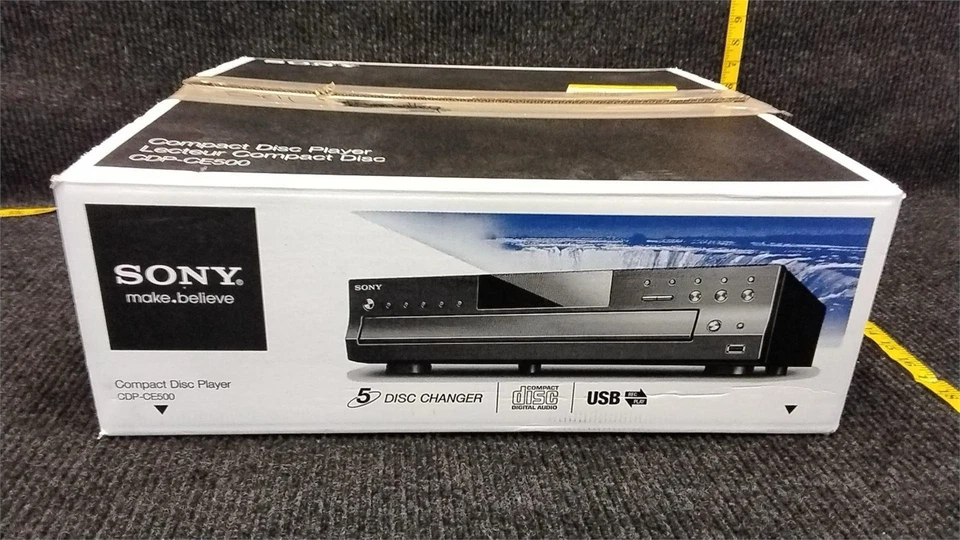 Reproductor de CD Sony CDP-CE500 cambiador de 5 discos nuevo caja abierta falta manual y control remoto Foto 1 de 3