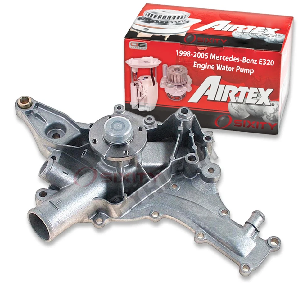 Airtex 发动机水泵适用于 1998 - 2005 梅赛德斯 - 奔驰 E320 3.2L V6 冷却液 ij — 第 1/4 张图片