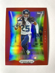 2024 Panini Prizm Deca NFL Red Richard Sherman Seahawks /199 - Picture 1 of 2