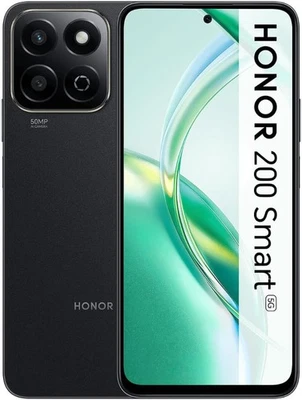 Honor 200 Smart 5G 4GB/256GB Nero (Midnight Black) Dual SIM - Immagine 1 di 4