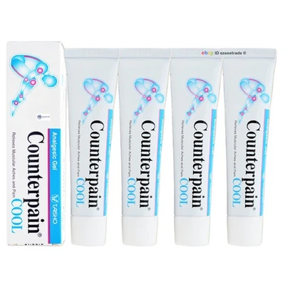 COUNTERPAIN Gel Analgésico Fresco 60g Mentol Frío Alivio Muscular Articular Dolor Masaje Foto 1 de 4