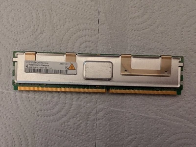 Qimonda 2GB DDR2-667 PC2-5300F 2Rx4 ECC FB-DIMM Server-RAM HYS72T256420HFD-3S-A2 - Immagine 1 di 3