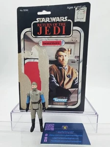 Vintage 1983 Kenner Star Wars ROTJ General Madine Actionfigur mit Karton lose - Bild 1 von 5