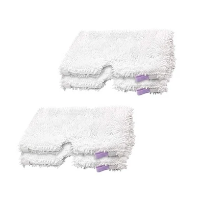 4-Piece Washable Steam Mop Pad Set for Shark Steam Mops S3501 S3601 S2902 S3901
