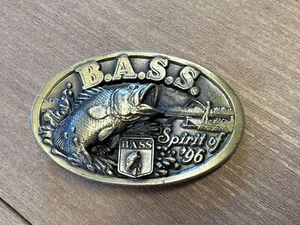 B.A.S.S. Spirit of 96 Bassangler Sportsman Society Gürtelschnalle - Bild 1 von 10