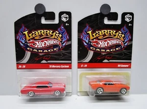 De colección - Hot Wheels - Larry's GARAGE - '70 Mercury Cyclone y '69 Camaro 1:64 - Imagen 1 de 5