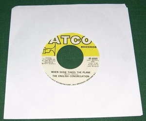 THE ENGLISH CONGREGATION - When Susie Takes the Plane (45 RPM Single, 1971) VG+ - Picture 1 of 1