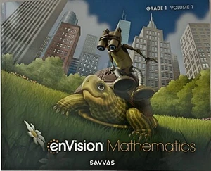 1st Grade 1 Envision Mathematics Student Edition Volume 1 2020 Topics 1-7 - Picture 1 of 1