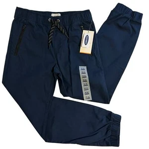 NWT Old Navy Flex Joggers Navy Boys 8 - Picture 1 of 9