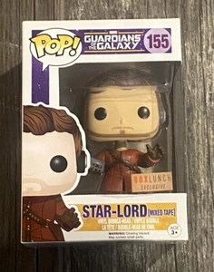 Funko Marvel Star-Lord (MIxed Tape) #155 Vaulted BoxLunch Exclusive GOTG - Picture 1 of 6