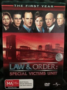 LAW AND ORDER SPECIAL VICTIMS UNIT 6 DISC DVD SET - Picture 1 of 3