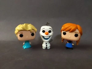 Funko Pocket Pop! Disney Frozen Anna Elsa & Olaf Vinyl Figures - Picture 1 of 3