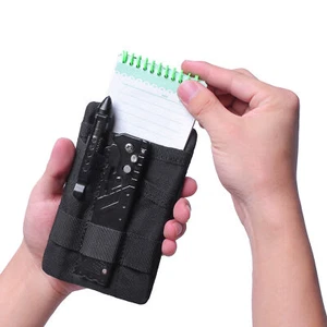 Organizador de Bolsillo Táctico Compacto Tarjeta Llave Moneda EDC Engranajes Bolsa y Cordón para Cuello - Imagen 1 de 14