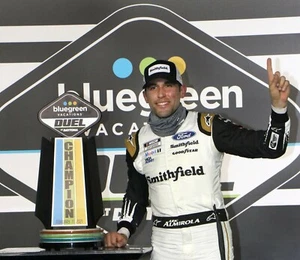 NASCAR SUPERSTAR ARIC ALMIROLA WINS 2021 DAYTONA DUEL #1 8X10 PHOTO W/BORDERS - Picture 1 of 1