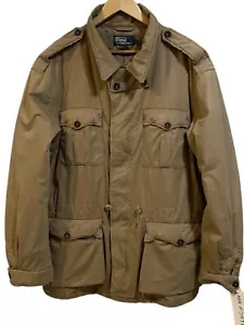 NWT Mens Polo Ralph Lauren Military Jacket Army Green Vintage Rare Insulated XXL - Picture 1 of 10
