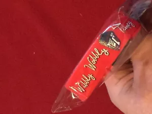 BBC Doctor Who Red Rubber Wristband Bracelet Timey Wimey Wibbly Wobbly NEW MIP - Picture 1 of 3