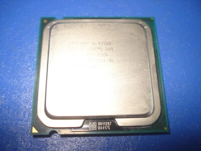 Intel Core 2 Duo Processor E7500 3M Cache, 2.93 GHz, 1066 MHz - SLGTE - Image 1 of 2