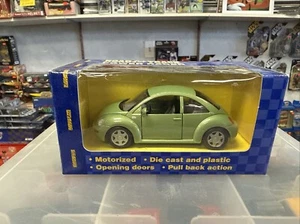 Road & Track Power Racer Green VW Beetle Original Box Vintage Maisto Diecast. - Picture 1 of 2