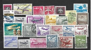 D68 AVIATION, PLANES, AIRCRAFT  LOT OF STAMPS - Picture 1 of 1