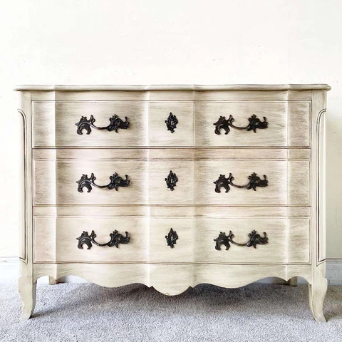 Vintage French Provincial Style Chest of Drawers by John Widdicomb Cover