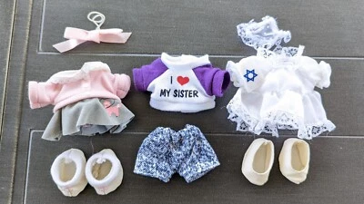 Troll Doll Clothing Clothes Accessories Lot Russ Shoes Dress Hats Girl Outfits - Image 1 of 4