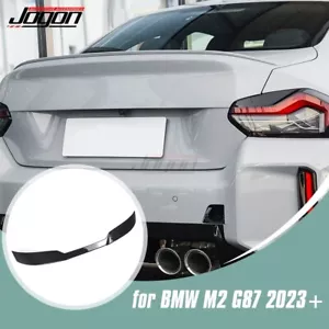 Dry Carbon For BMW M2 G87 Coupe 23-24 Rear Trunk Boot Duckbill Car Spoiler Wings - Bild 1 von 15