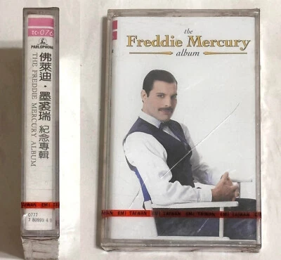 Freddie Mercury Queen 1992 The Freddie Album Taiwan Edition Cassette Tape Sealed - Image 1 of 4