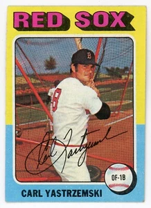 1975 Topps Carl Yastrzemski #280 Red Sox Vg-Ex - Picture 1 of 1