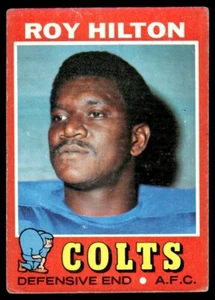1971 Topps Roy Hilton Baltimore Colts #221 - Picture 1 of 2