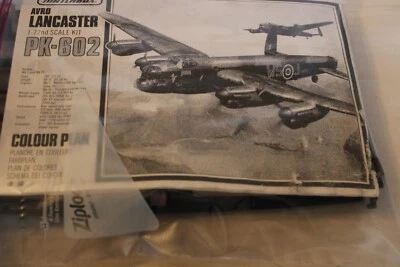 1/72 Scale Matchbox, Avro Lancaster Airplane Model Kit #PK-602 NO Box - Image 1 of 3