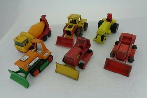 6x Vintage Matchbox Big Bull Case Drott Foden Concrete - Picture 1 of 9
