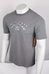 Billabong Men's T Shirt Arch Graphic Logo Super Soft Loungewear Short Sleeve Gry - Picture 1 of 3