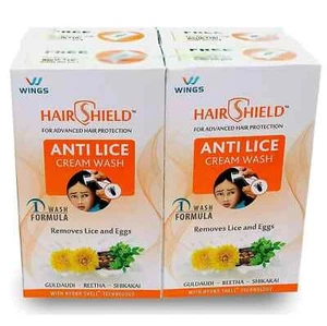 Hairshield Anti Lice Cream Wash Free Head Lice Comb With Every Pack 4 ,30ml - Picture 1 of 4