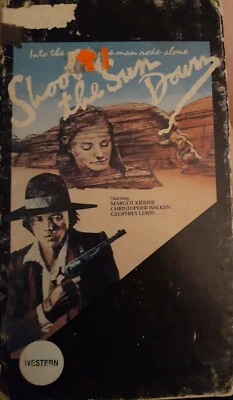 Shoot The Sun Down (VHS, 1982) Margot Kidder, Christopher Walken RARE VCI 1st - Image 1 of 4