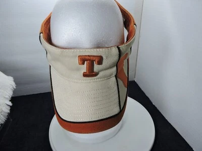 top of the world Texas Longhorns orange and tan visor hook and loop adjustable - Image 1 of 4